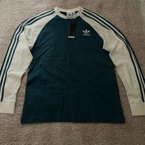 Adidas Long Sleeve Top Size L Brand New